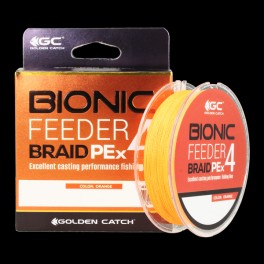 Плетённый шнур Golden Catch Bionic Feeder PE X4 150м *0.6 оранжевый