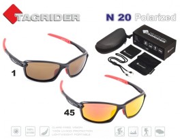 Saulesbrilles TAGRIDER N 20 (polarizētas, filtru krāsa: Brown)