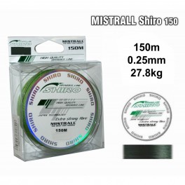 Плетеная леска MISTRALL Shiro gr25 - 0.25
