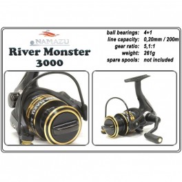 Spole NAMAZU River Monster 0 - 3000