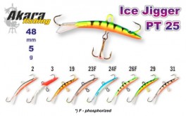 Ziemas māneklis «Ice Jigger PRO» 25 (horiz., 48 mm, 5 g, krāsa: 23F, iepak. 1 gab.)