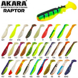 Рипер AKARA SOFTTAIL «Raptor R 4 ST» (100 мм, цвет: 418, упак 3 шт.)