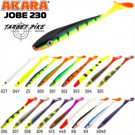 Силиконовая приманка AKARA SOFTTAIL «Jobe Target Pike» (230 мм, 70 г, цвет: 300, упак 1 шт.)