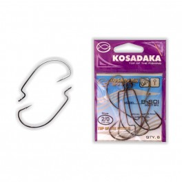 Крючки KOSADAKA B-Soi WORM BN - 2/0