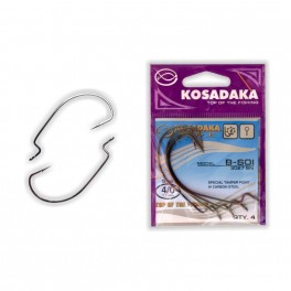 Крючки KOSADAKA B-Soi WORM BN - 4/0