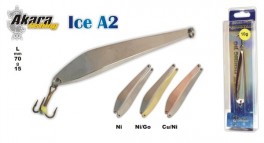 Зимняя блесна «ICE» A2 (верт., 70 мм, 15 г, цвет: NI/GO, упак. 1 шт.)