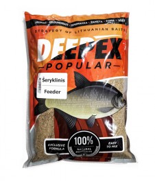 Zivju papildbarība (maisījums) Deepex «Popular» Feeder (barotava, 800 g) | atlaides nav!