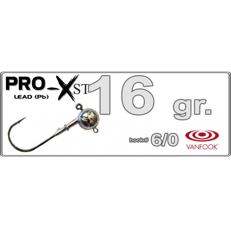 Džīgu galva PRO-X ST 6/0 - 16.0