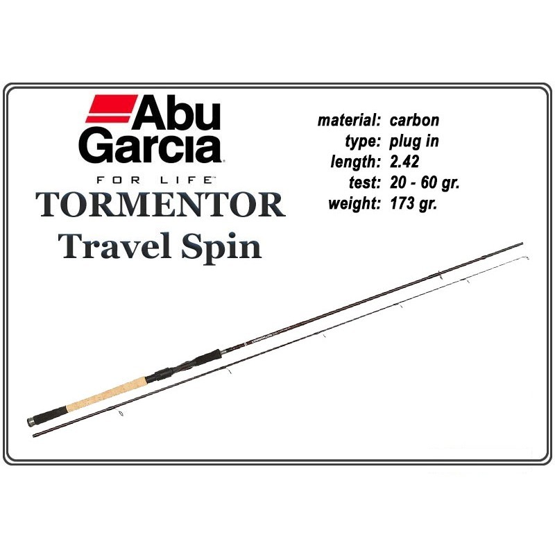 Makšķerkāts ABU GARCIA Tormentor Spin - 240, 20-60