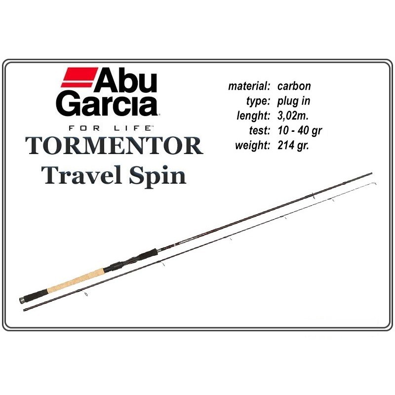Makšķerkāts ABU GARCIA Tormentor Spin - 302, 10-40