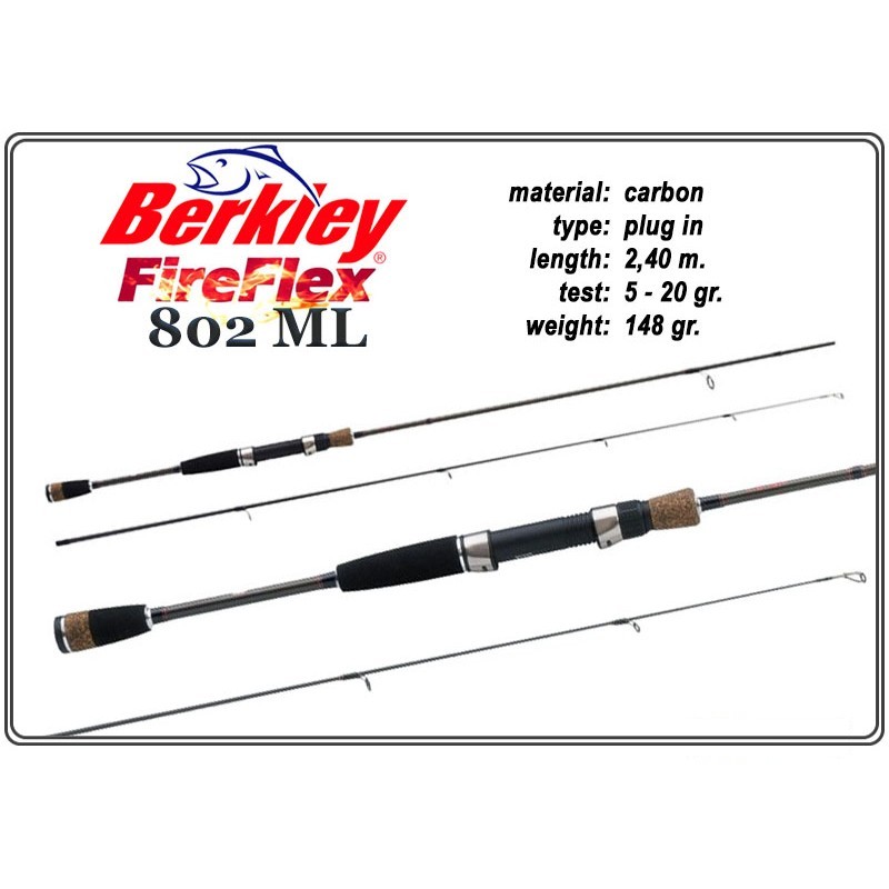Makšķerkāts BERKLEY FireFlex 802ML - 240, 5-20