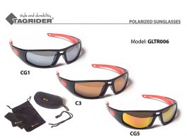 Saulesbrilles TAGRIDER TR 006 (polarizētas, filtru krāsa: CG1)