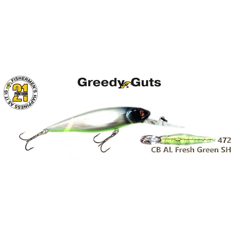 Воблер PONTOON 21 Greedy GUTS MDR 77SP - 472