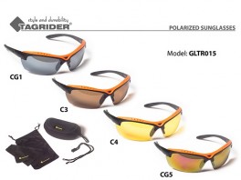 Saulesbrilles TAGRIDER TR 015 (polarizētas, filtru krāsa: C4)