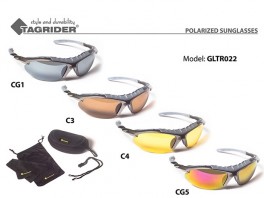Saulesbrilles TAGRIDER TR 022 (polarizētas, filtru krāsa: C4)