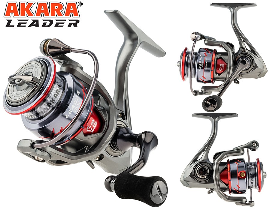 Bezin. spole AKARA «Leader» AL-3000 (7+1 bb) ar rez. spoli___ ! NEW !