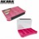 Kastīte AKARA BA-101 (izmēri: 205x145x30 mm, nodalījumi/sekcijas: 1x/4)___ ! NEW !