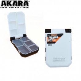 Kastīte AKARA BA-134 (izmēri: 64x97x25 mm, nodalījumi/sekcijas: 2x/6)___ ! NEW !