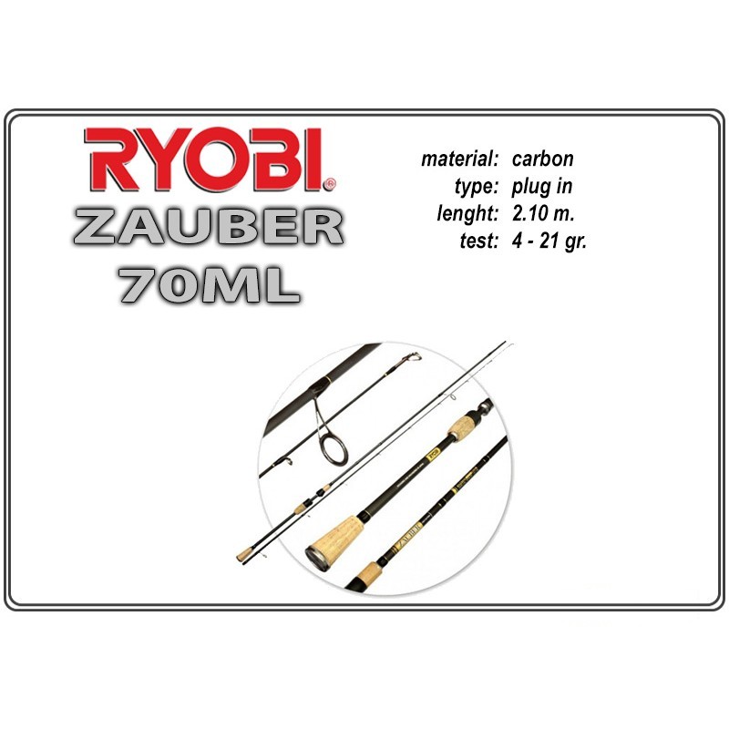 Makšķerkāts RYOBI Zauber 70ML - 210, 4-21
