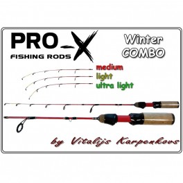 Makšķerkāts PRO-X Winter COMBO N24 - ULLM
