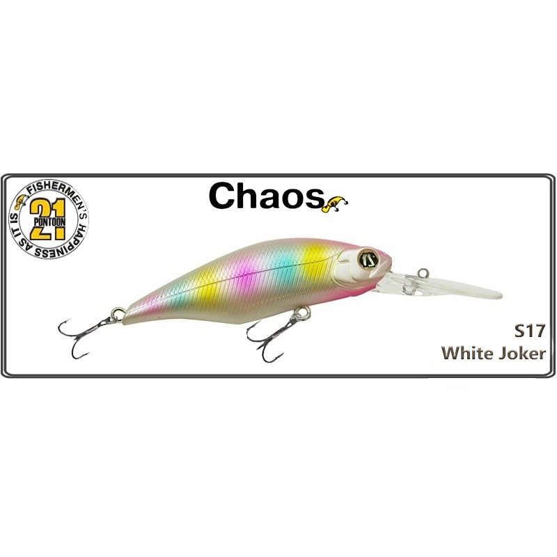 Воблер PONTOON 21 Chaos DR 72F - S17
