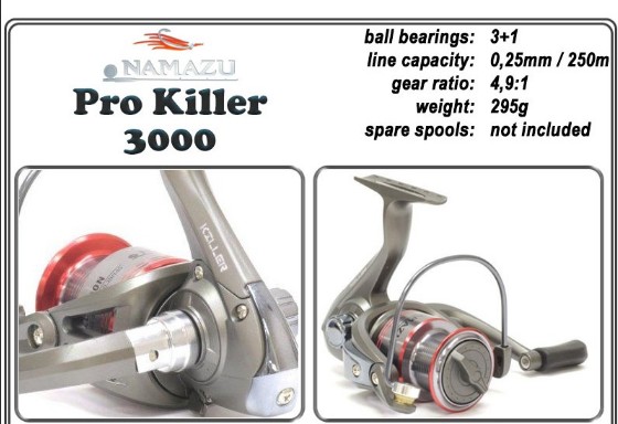 Spole NAMAZU Pro Killer - 3000