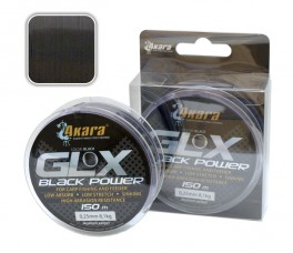 @ Aukla AKARA «GLX Black Power 150» (mono, melna, 150 m, 0,400 mm, 15,80 kg, iep. 1 gab.)