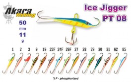 Ziemas māneklis «Ice Jigger PRO» 08 (horiz., 50 mm, 11 g, krāsa: 9, iepak. 1 gab.)