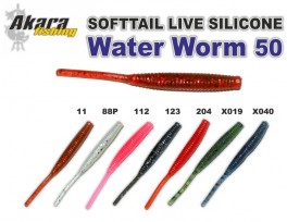 Silikona māneklis AKARA mini SOFTTAIL «Water Worm» (50 mm, krāsa 112, iep. 12 gab.)