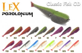 Porolona māneklis LEX Porolonium CD  (divžuburis, 8 cm,  krāsa: P,  iep. 10 gab.)