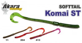 Silikona māneklis AKARA SOFTTAIL «Komai ST» (140 mm, krāsa 413, iep. 4 gab.)