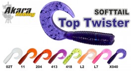 @ Silikona māneklis AKARA SOFTTAIL Eatable «Top Twister» (20 mm, krāsa 11, iep. 10 gab.) | atlaides nav!