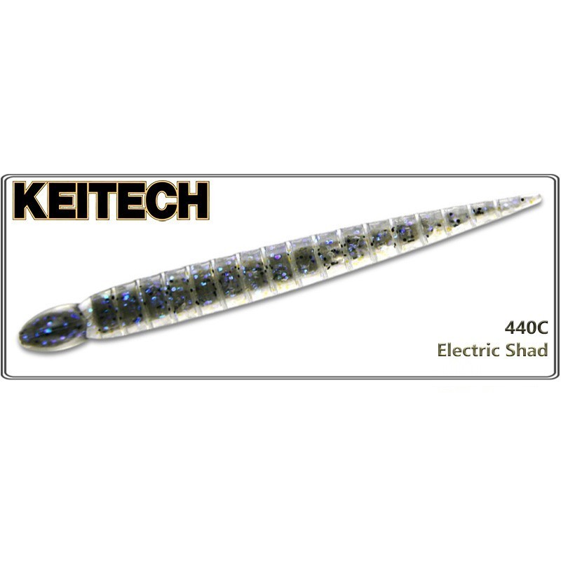 Силиконовая приманка KEITECH Custom LEECH 3.0 - 440C