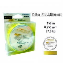 Плетеная леска MISTRALL Shiro yel25 - 0.25