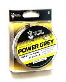 @ Line AKARA «Power Grey 100» (braided, grey, 100 m, 0,120 mm, 5,60 kg, pack. 1 items)