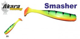 Silikona māneklis AKARA SOFTTAIL «Smasher» (125 mm, krāsa 25, iep. 3 gab.)