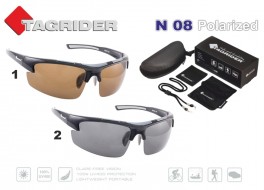 Saulesbrilles TAGRIDER N 08 (polarizētas, filtru krāsa: Brown)