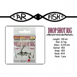 Pavadiņa AR FISH DropShot Rig - *1/0