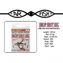 Pavadiņa AR FISH DropShot Rig - *2/0