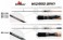 Удилище SURF MASTER «WIZARD Spin TX-30» SP1124 2X (штек., 2,95 м, карб., 167 г, тест: 10,5-28 г) 982 MHMF