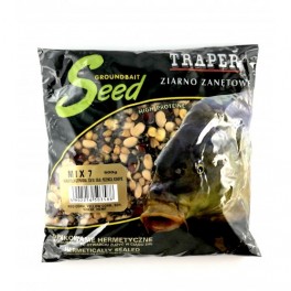 Добавка прикормки Traper Seeds-Boiled 500гр семена mix 7