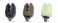 Makšķeres atbalsts AKARA RR-2776A (4 cm, melna)