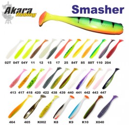 Silikona māneklis AKARA SOFTTAIL «Smasher» (70 mm, krāsa 204, iep. 5 gab.)