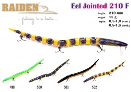 @ Vobleris RAIDEN «Eel Jointed» 210 F (15 g, 210 mm, krāsa 501, iep. 1 gab.) | atlaides nav!