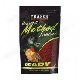 Прикормка Traper Method Feeder Ready 0.75кг апельсиновая