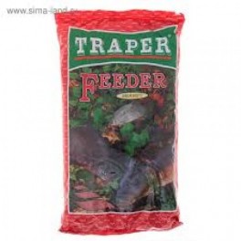 Прикормка Traper Sekret Feeder 1кг красная