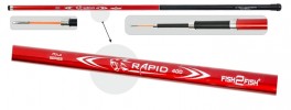 Makšķerkāts LB Fish2Fish «RAPID Pole Red» (telesk., 5,00 m, kompoz., 360 g, tests: 10-40 g) b/r