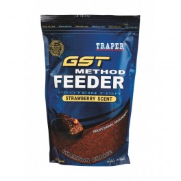 Прикормка Traper GST Method Feeder 750gr клубничная