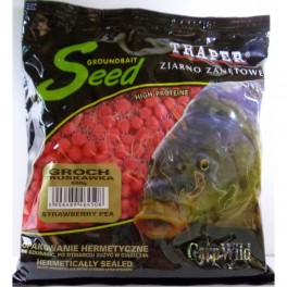 Добавка прикормки Traper Seeds-Boiled 500гр горох, клубника
