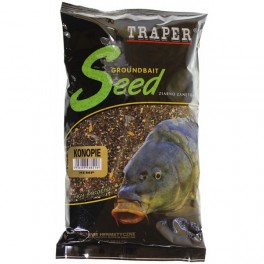 Добавка прикормки Traper Seeds-Boiled 500гр конопля